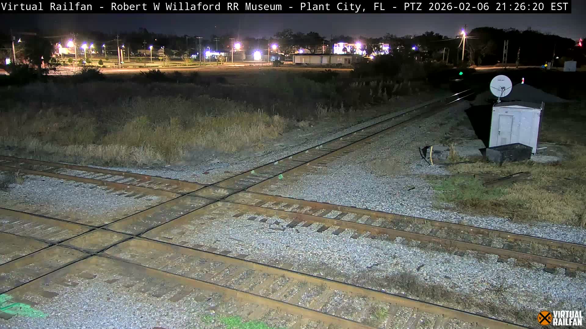 Plant City Railroad Junction & Crossing Live Cam - Plant City, Hillsborough, Florida, USA