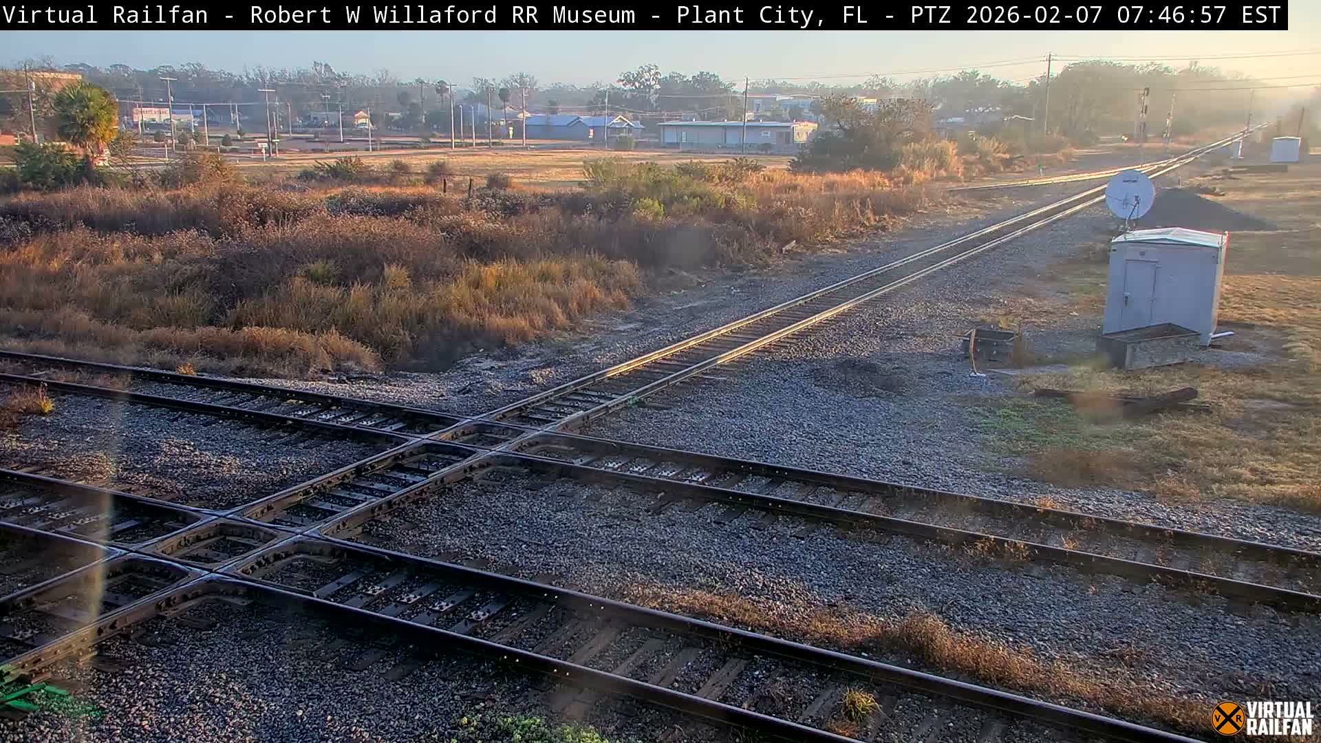 Plant City Railroad Junction & Crossing Live Cam - Plant City, Hillsborough, Florida, USA