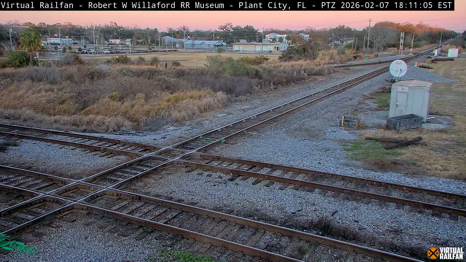 Plant City Railroad Junction & Crossing Live Cam - Plant City, Hillsborough, Florida, USA