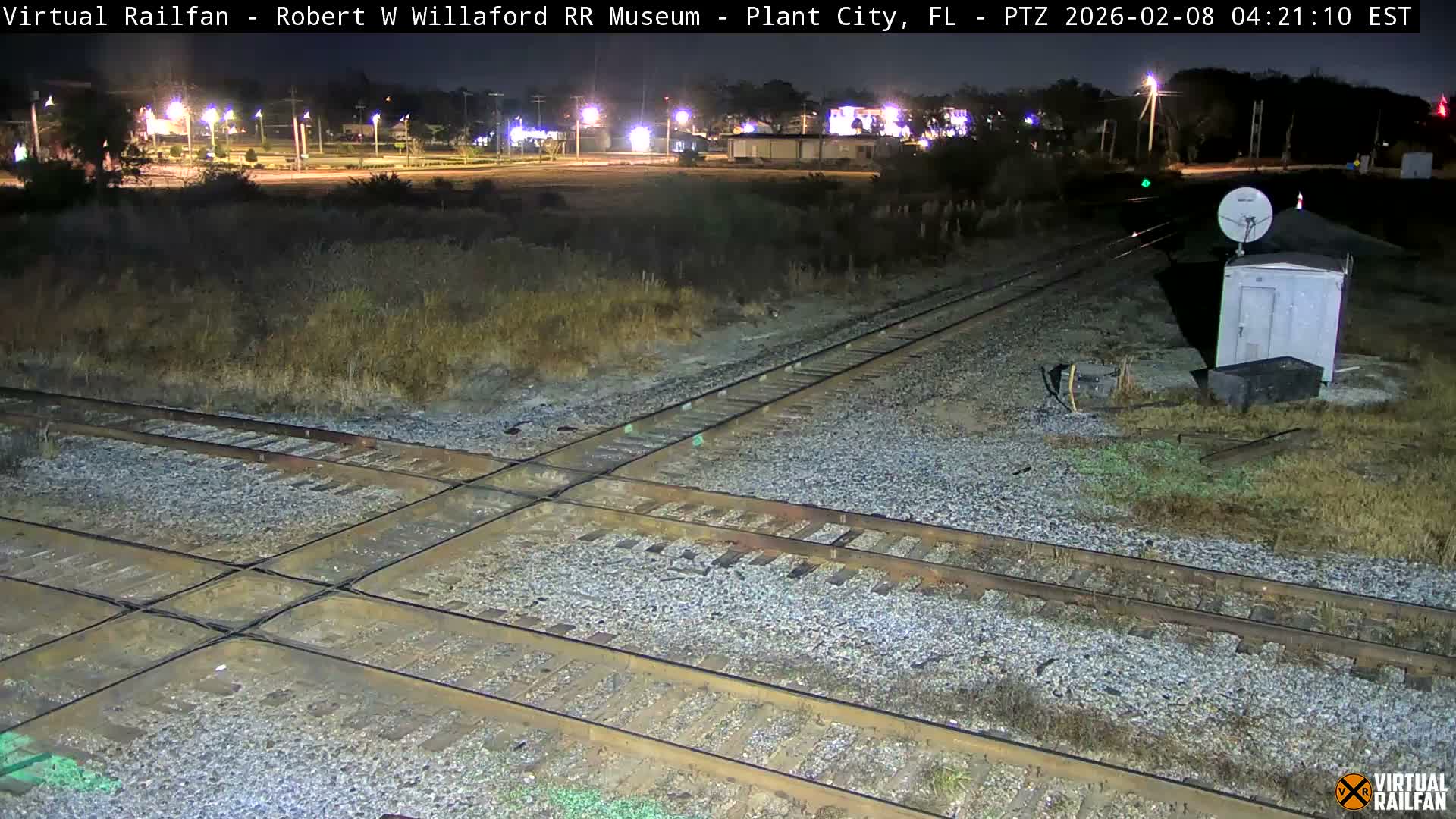 Plant City Railroad Junction & Crossing Live Cam - Plant City, Hillsborough, Florida, USA