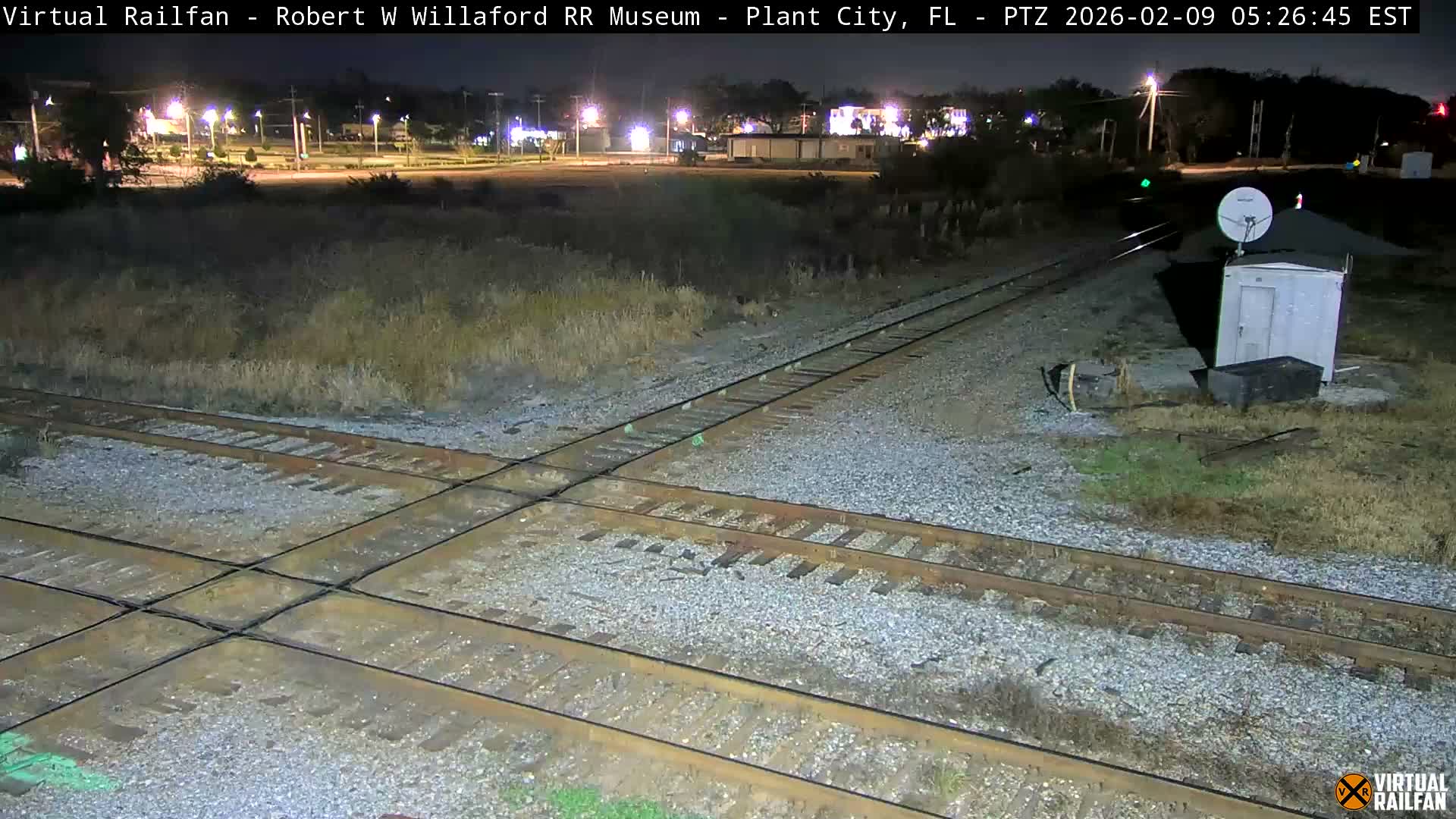 Plant City Railroad Junction & Crossing Live Cam - Plant City, Hillsborough, Florida, USA