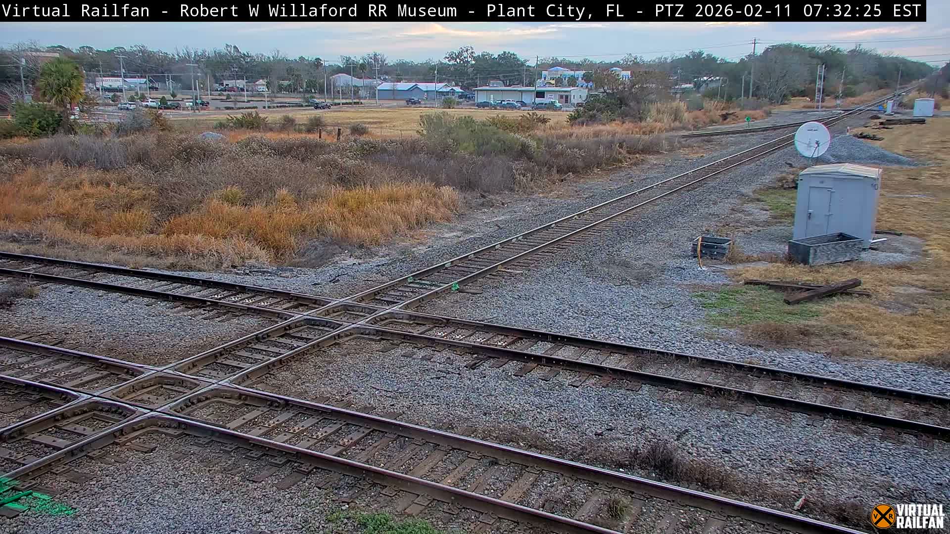 Plant City Railroad Junction & Crossing Live Cam - Plant City, Hillsborough, Florida, USA