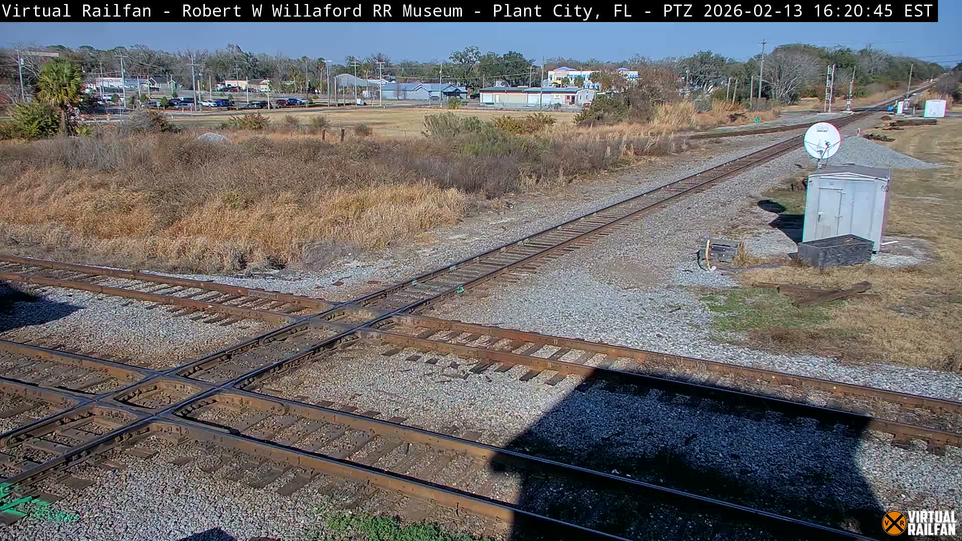 Plant City Railroad Junction & Crossing Live Cam - Plant City, Hillsborough, Florida, USA