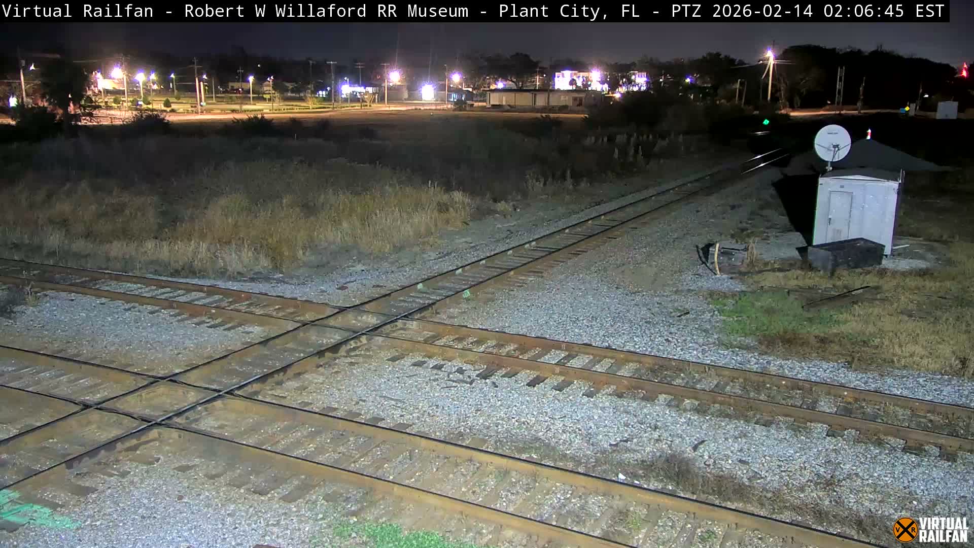 Plant City Railroad Junction & Crossing Live Cam - Plant City, Hillsborough, Florida, USA