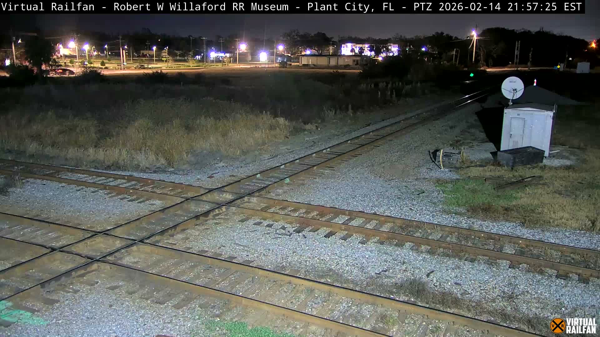 Plant City Railroad Junction & Crossing Live Cam - Plant City, Hillsborough, Florida, USA