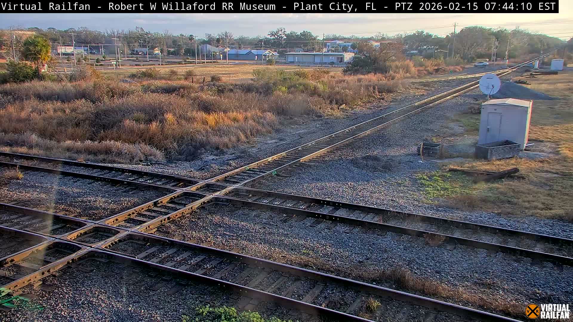 Plant City Railroad Junction & Crossing Live Cam - Plant City, Hillsborough, Florida, USA
