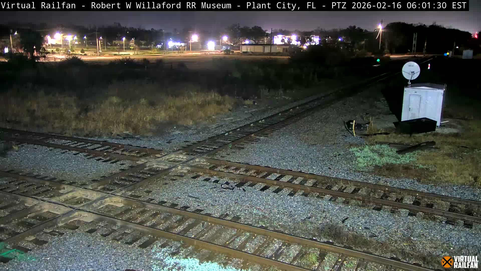 Plant City Railroad Junction & Crossing Live Cam - Plant City, Hillsborough, Florida, USA
