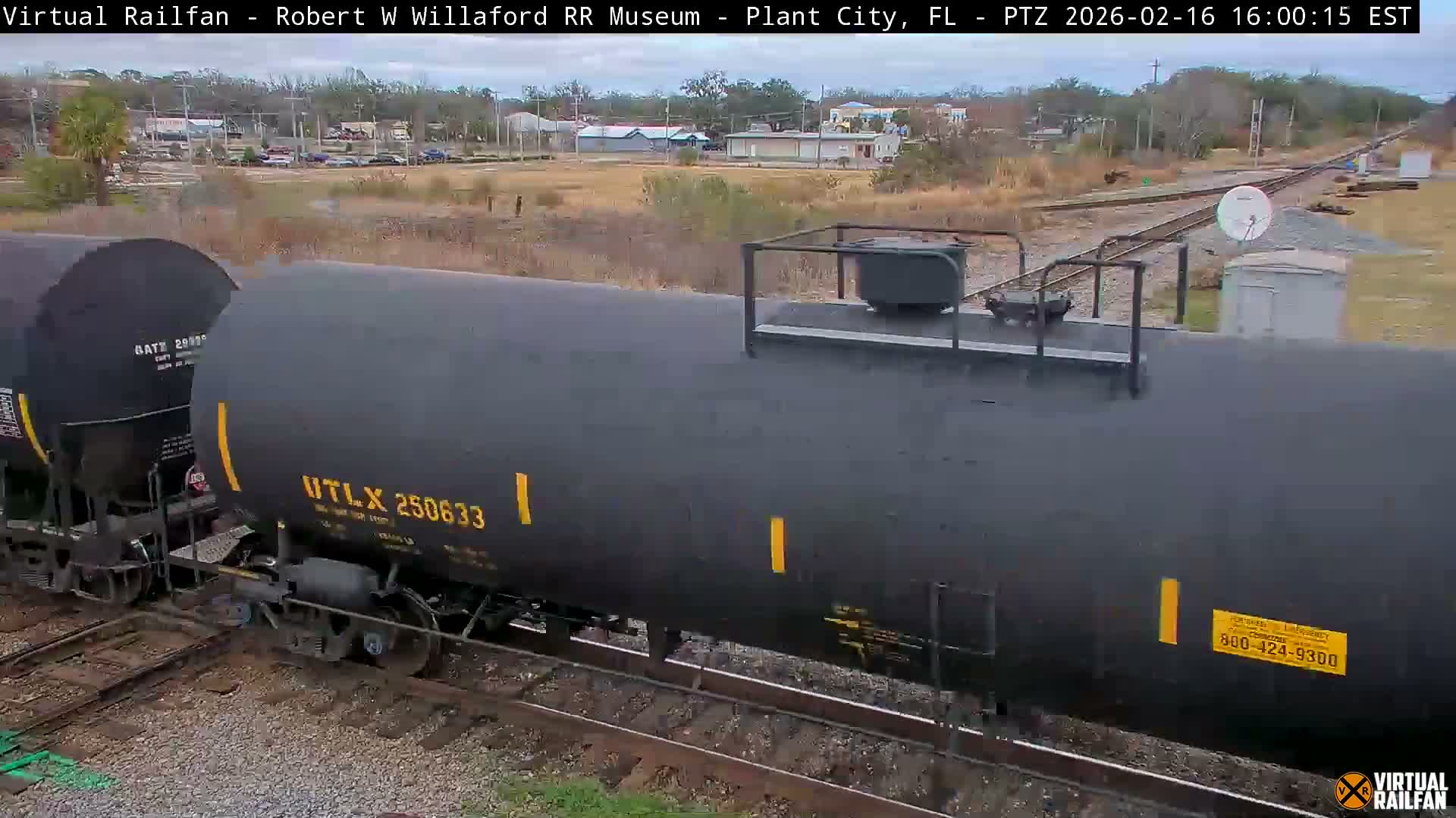 Plant City Railroad Junction & Crossing Live Cam - Plant City, Hillsborough, Florida, USA