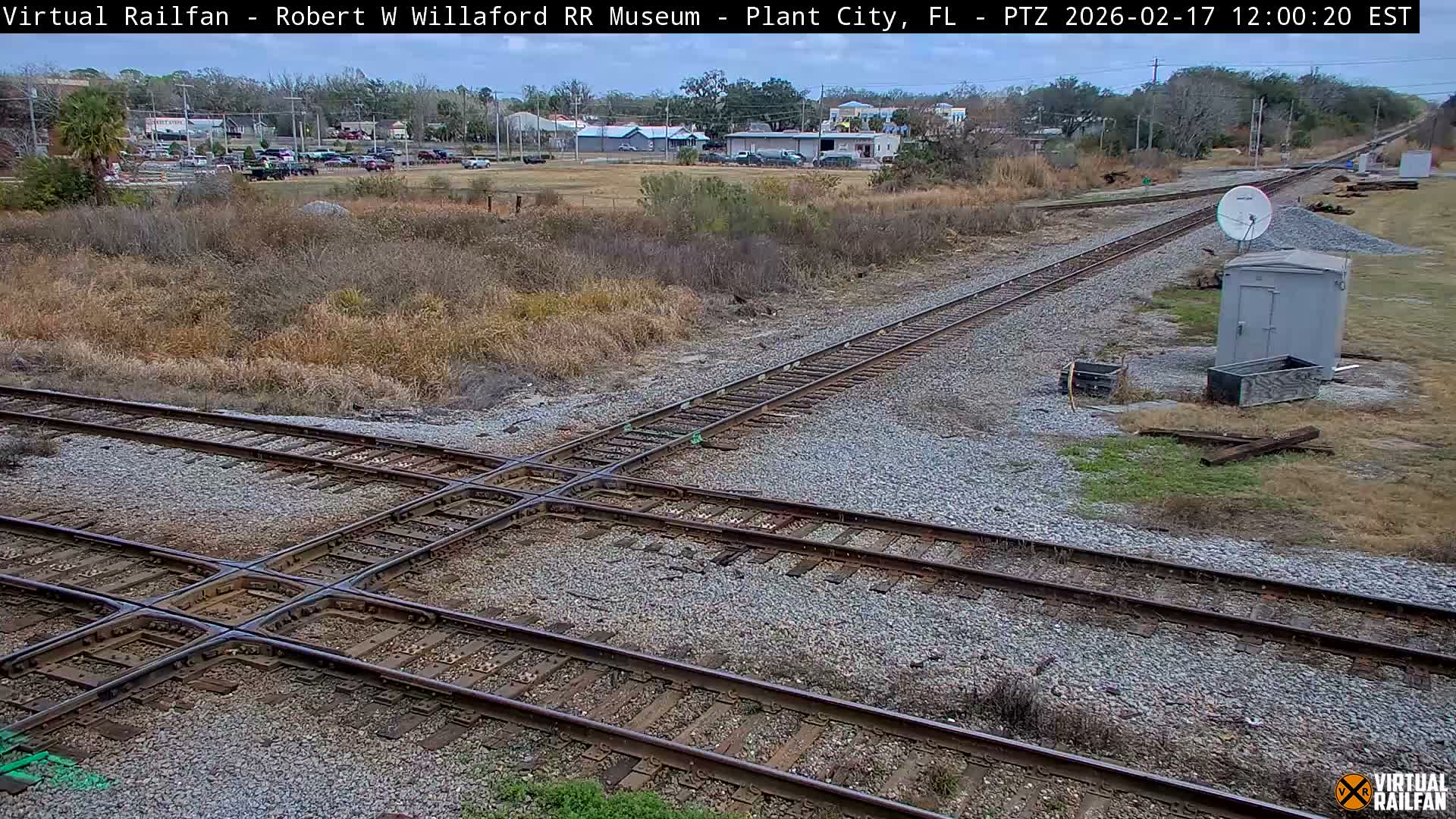 Plant City Railroad Junction & Crossing Live Cam - Plant City, Hillsborough, Florida, USA