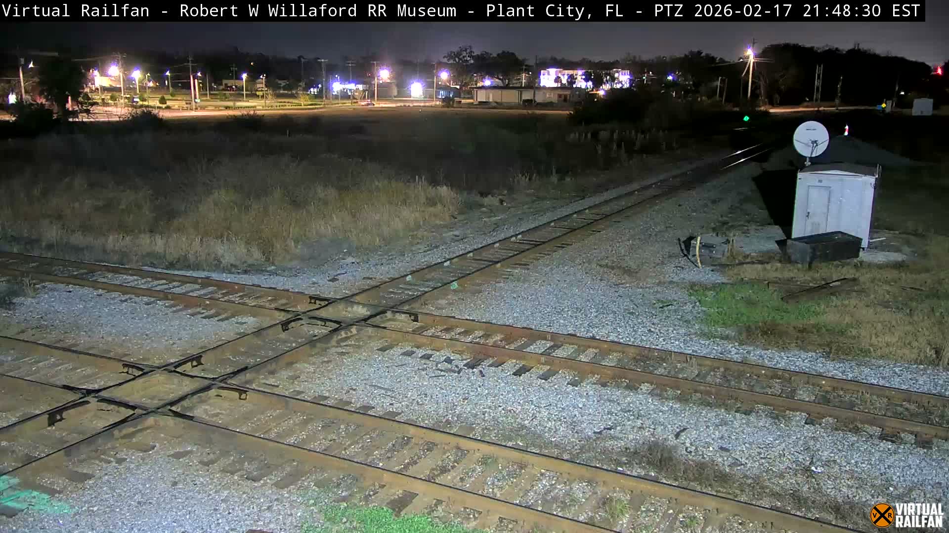 Plant City Railroad Junction & Crossing Live Cam - Plant City, Hillsborough, Florida, USA
