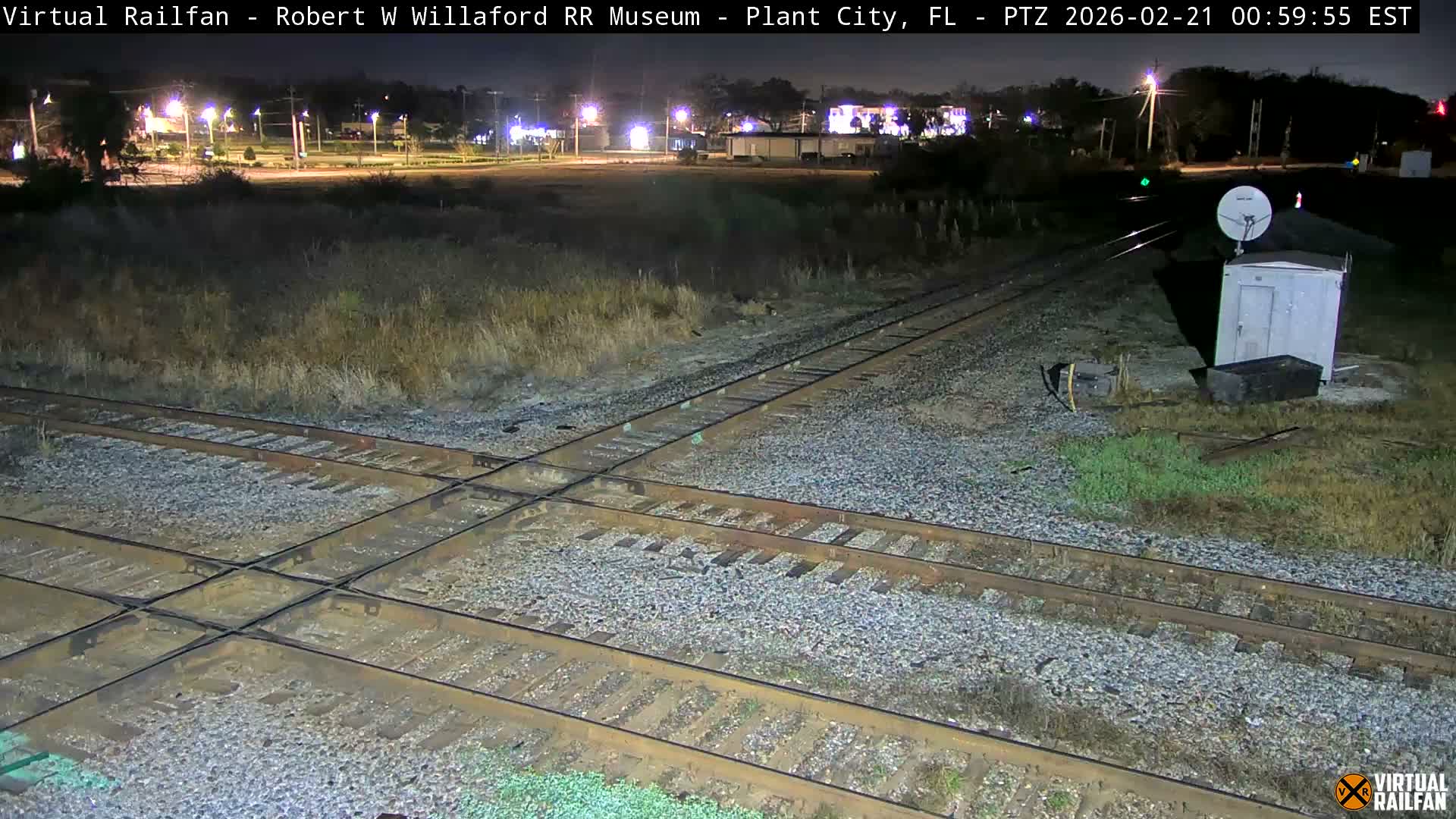 Plant City Railroad Junction & Crossing Live Cam - Plant City, Hillsborough, Florida, USA