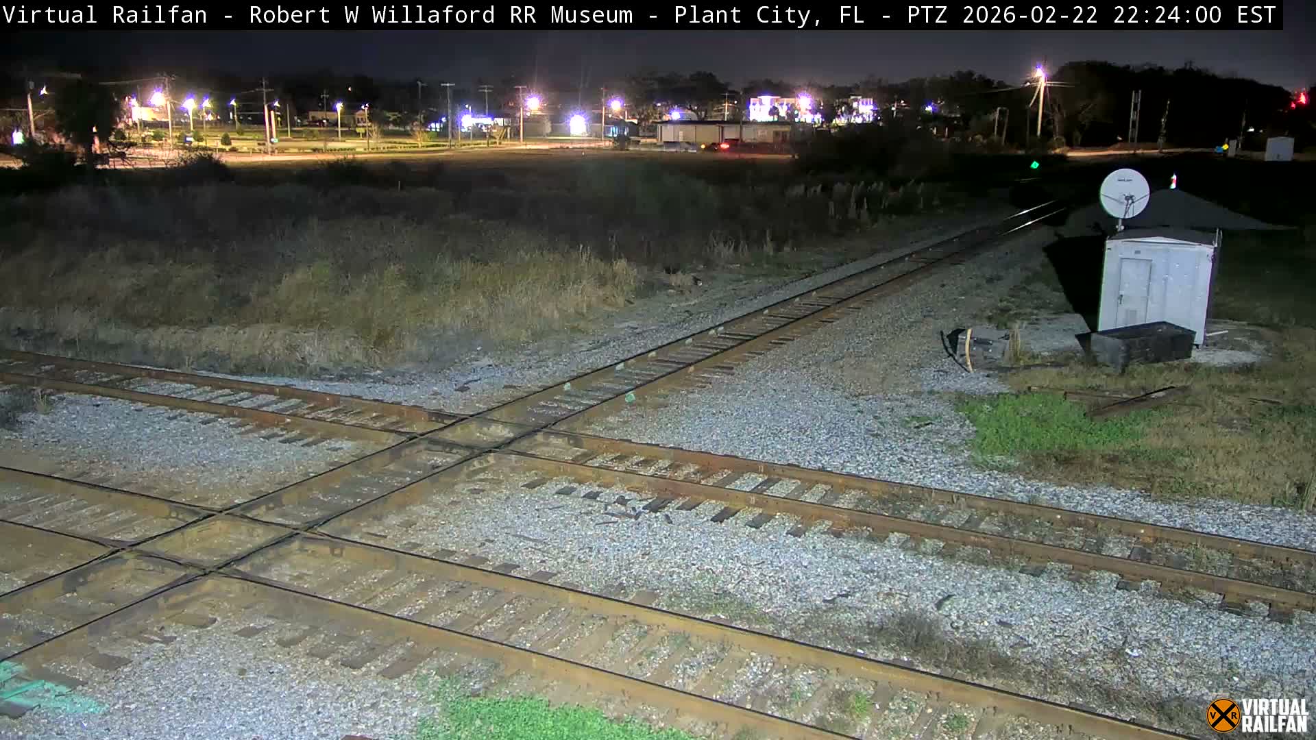 Plant City Railroad Junction & Crossing Live Cam - Plant City, Hillsborough, Florida, USA