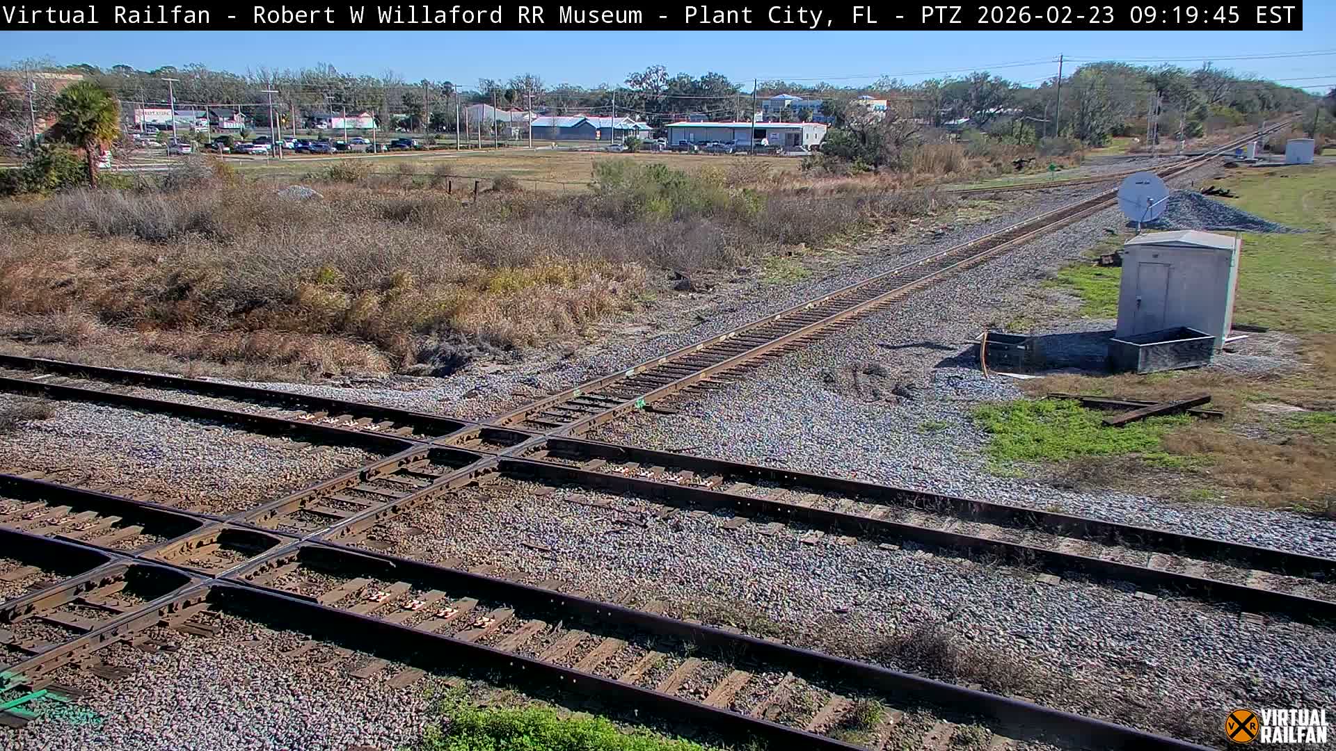 Plant City Railroad Junction & Crossing Live Cam - Plant City, Hillsborough, Florida, USA