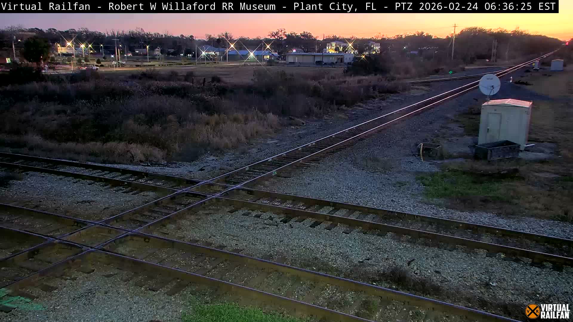 Plant City Railroad Junction & Crossing Live Cam - Plant City, Hillsborough, Florida, USA