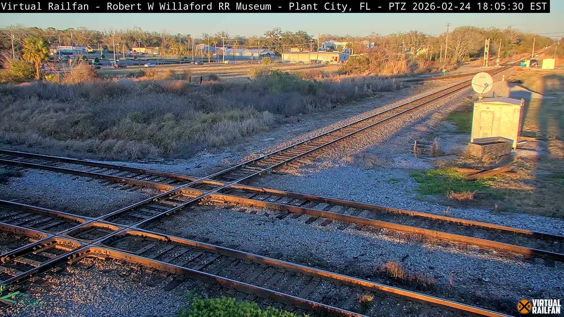Plant City Railroad Junction & Crossing Live Cam - Plant City, Hillsborough, Florida, USA