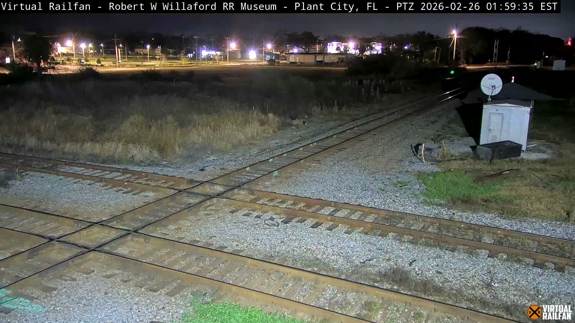 Plant City Railroad Junction & Crossing Live Cam - Plant City, Hillsborough, Florida, USA