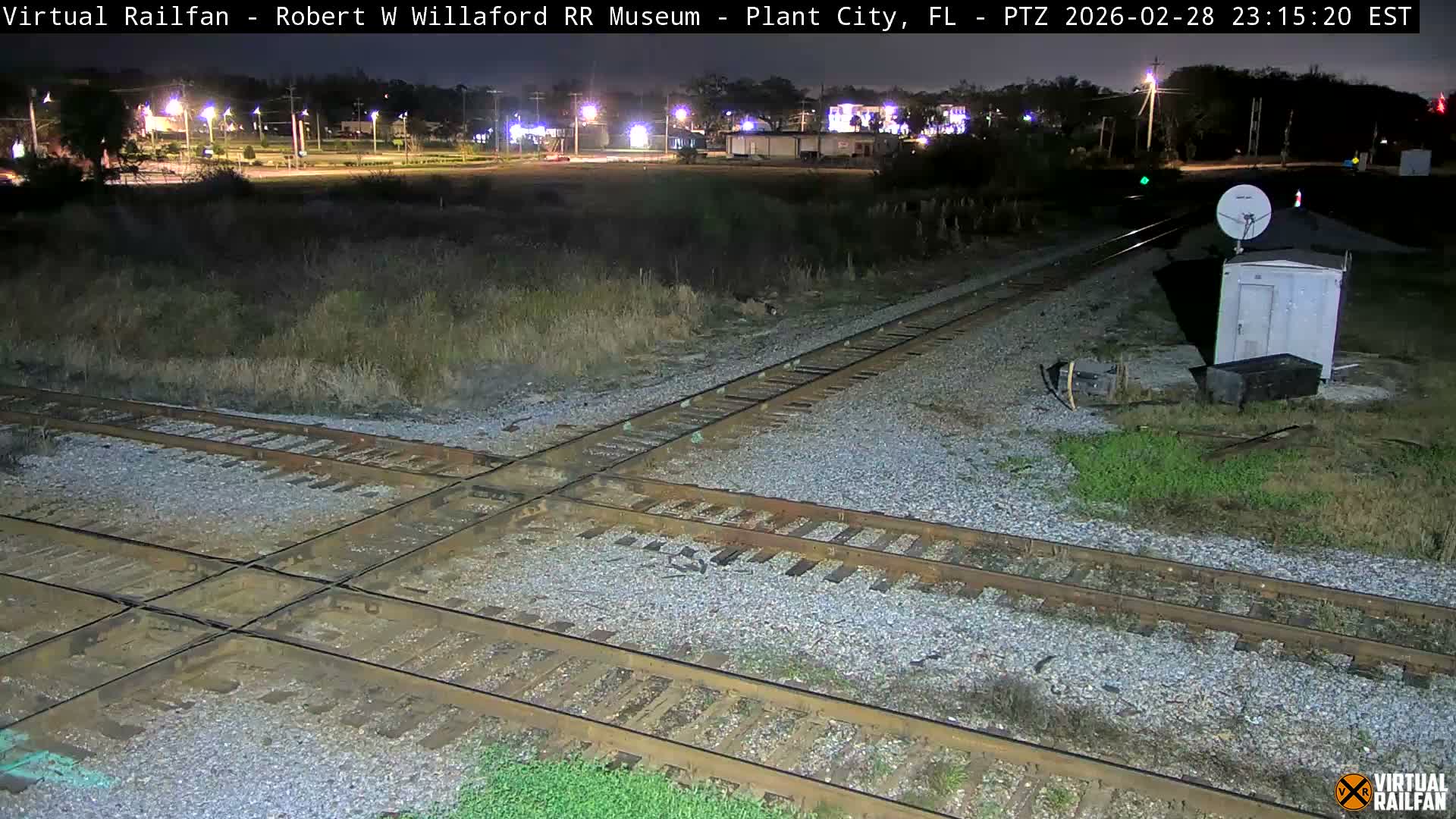Plant City Railroad Junction & Crossing Live Cam - Plant City, Hillsborough, Florida, USA