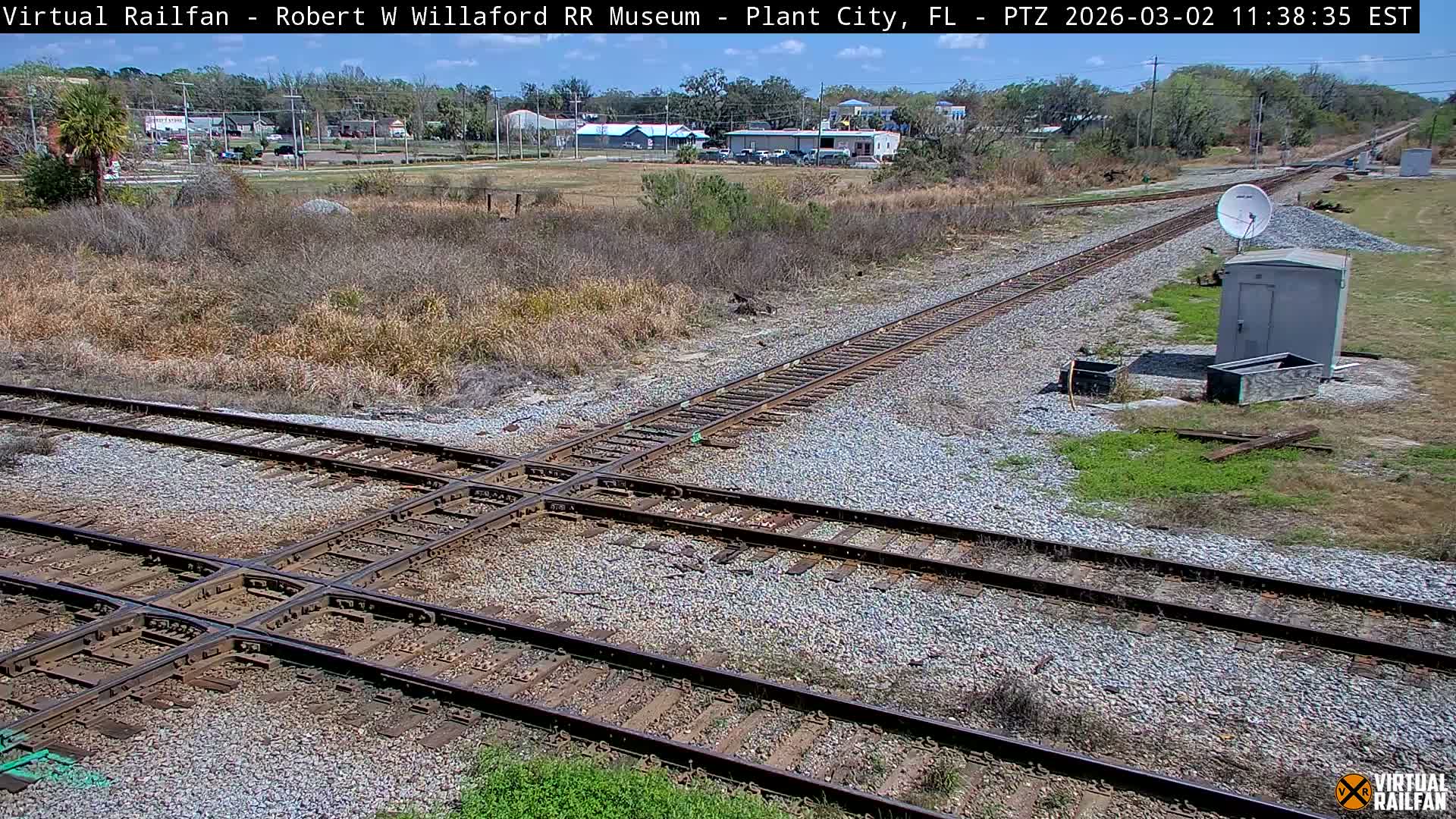 Plant City Railroad Junction & Crossing Live Cam - Plant City, Hillsborough, Florida, USA