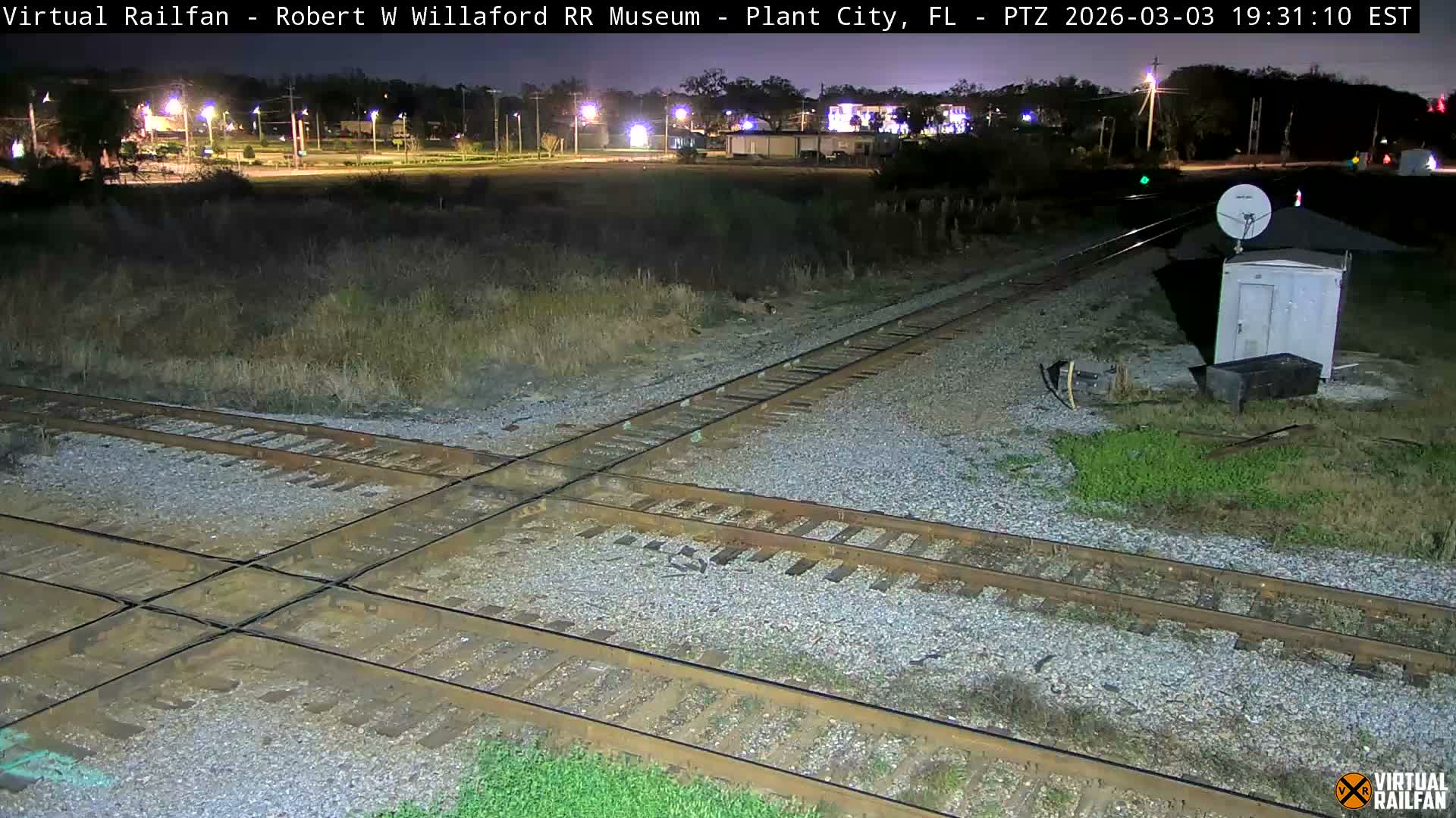 Plant City Railroad Junction & Crossing Live Cam - Plant City, Hillsborough, Florida, USA