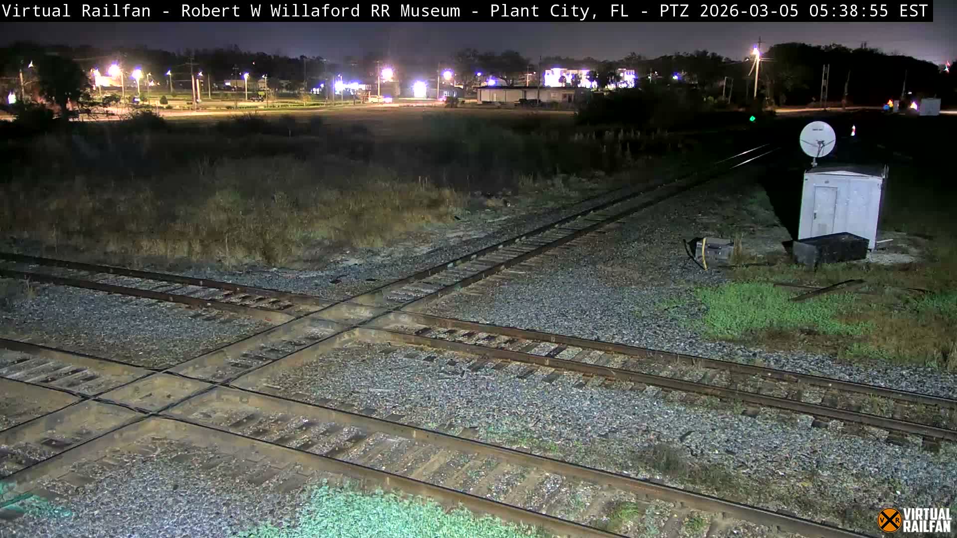 Plant City Railroad Junction & Crossing Live Cam - Plant City, Hillsborough, Florida, USA