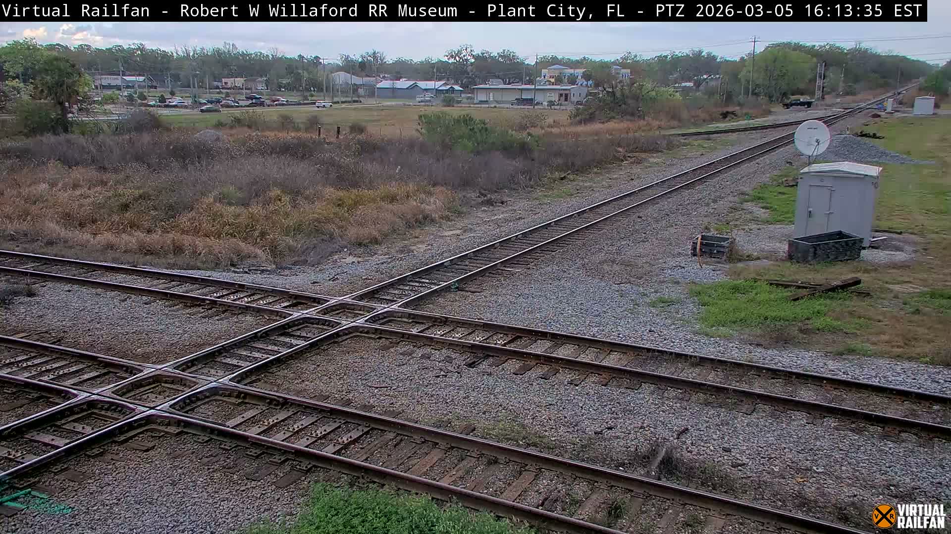 Plant City Railroad Junction & Crossing Live Cam - Plant City, Hillsborough, Florida, USA