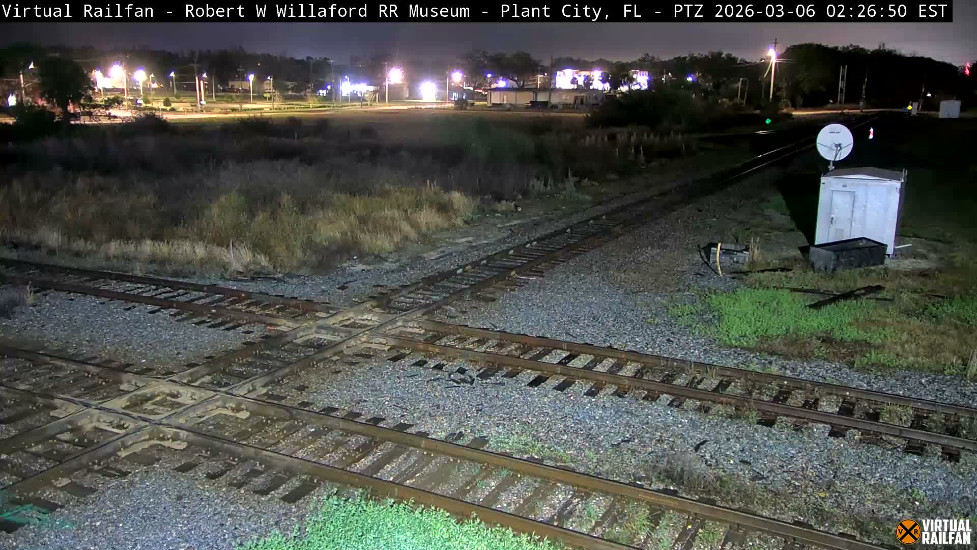 Plant City Railroad Junction & Crossing Live Cam - Plant City, Hillsborough, Florida, USA
