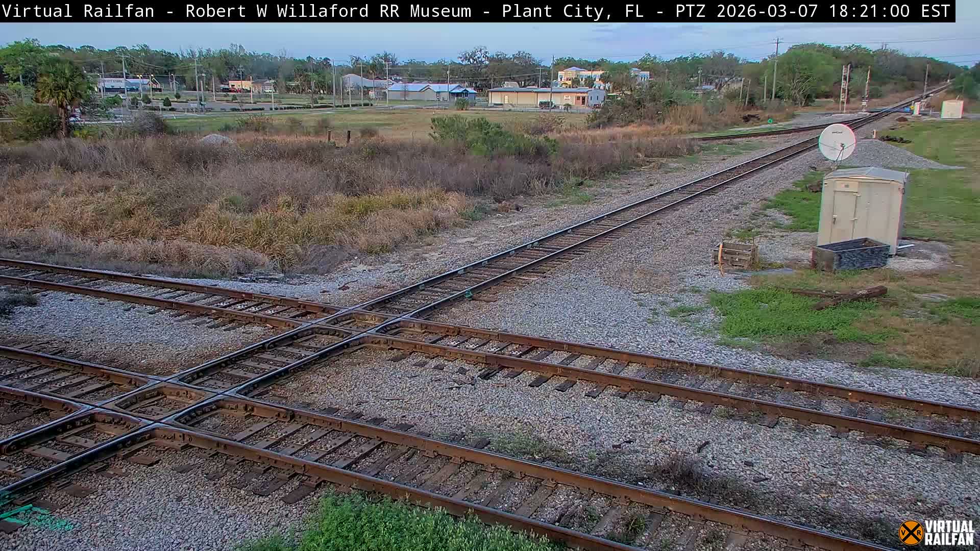 Plant City Railroad Junction & Crossing Live Cam - Plant City, Hillsborough, Florida, USA