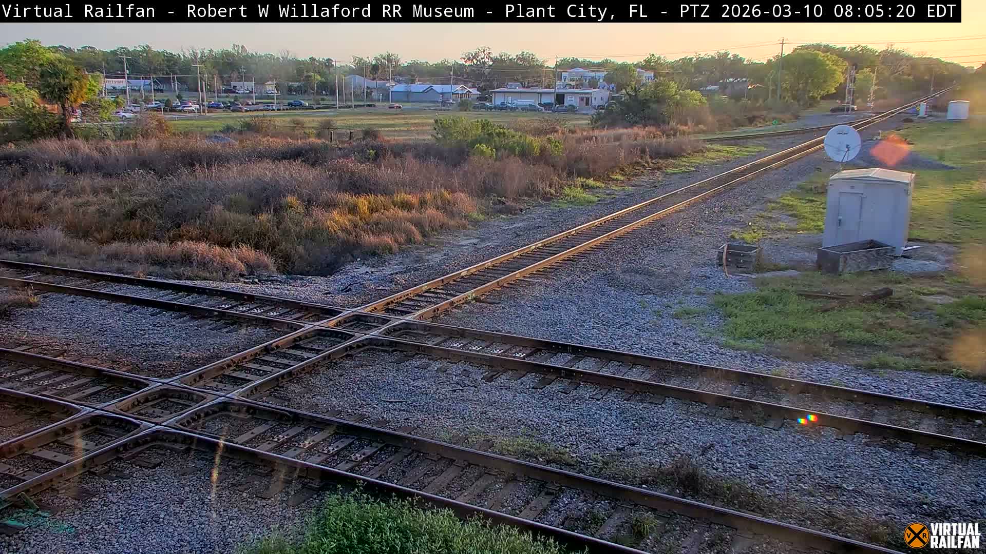 Plant City Railroad Junction & Crossing Live Cam - Plant City, Hillsborough, Florida, USA