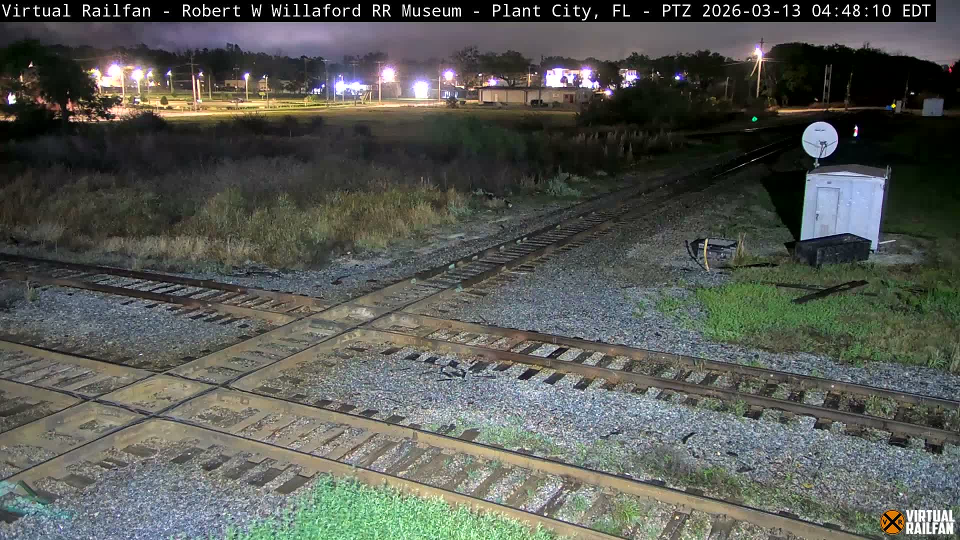 Plant City Railroad Junction & Crossing Live Cam - Plant City, Hillsborough, Florida, USA