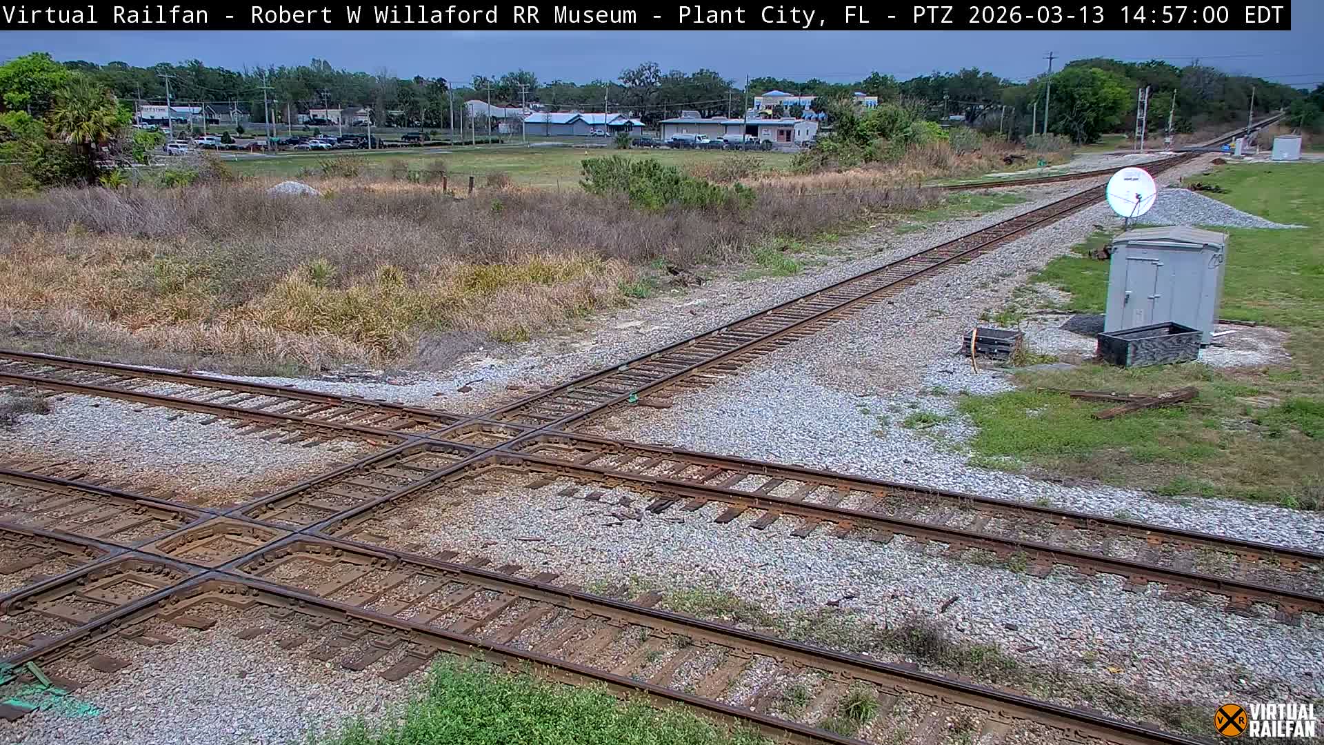 Plant City Railroad Junction & Crossing Live Cam - Plant City, Hillsborough, Florida, USA