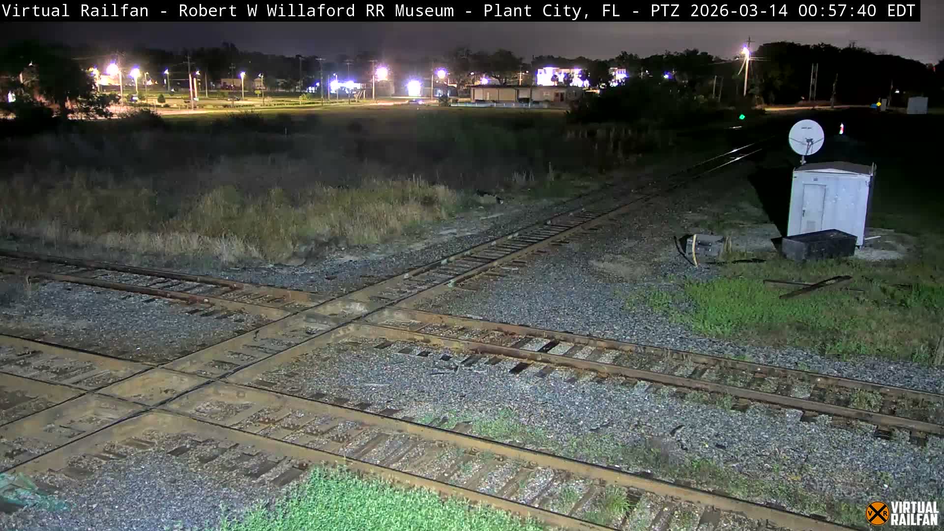 Plant City Railroad Junction & Crossing Live Cam - Plant City, Hillsborough, Florida, USA