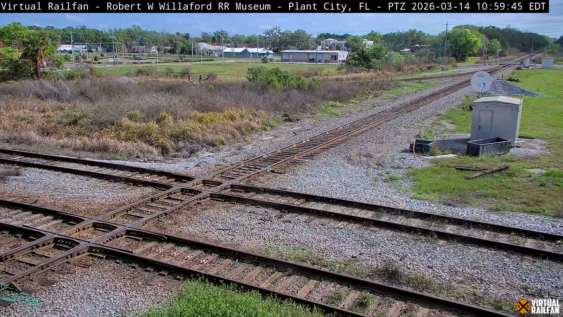 Plant City Railroad Junction & Crossing Live Cam - Plant City, Hillsborough, Florida, USA