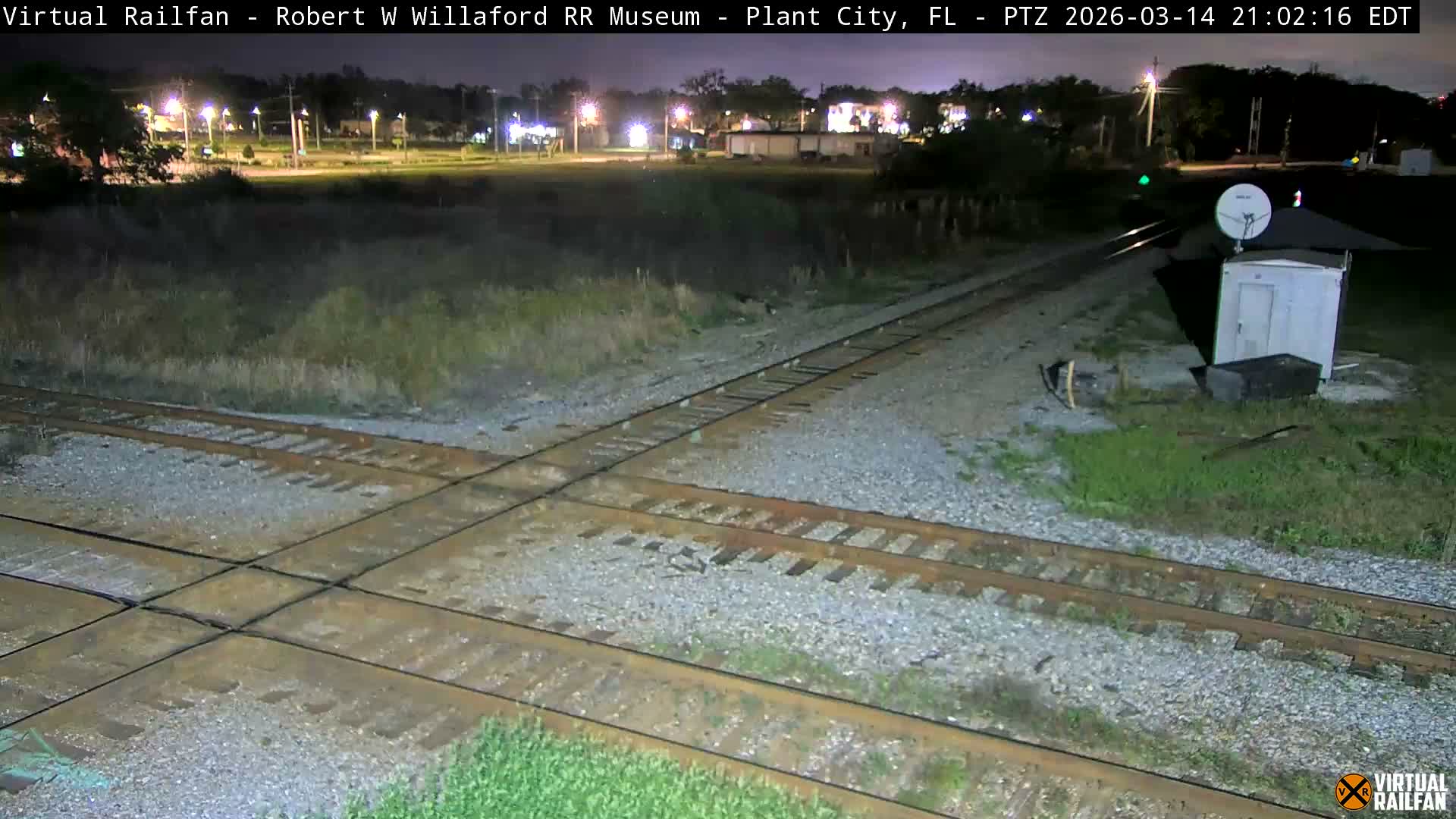 Plant City Railroad Junction & Crossing Live Cam - Plant City, Hillsborough, Florida, USA