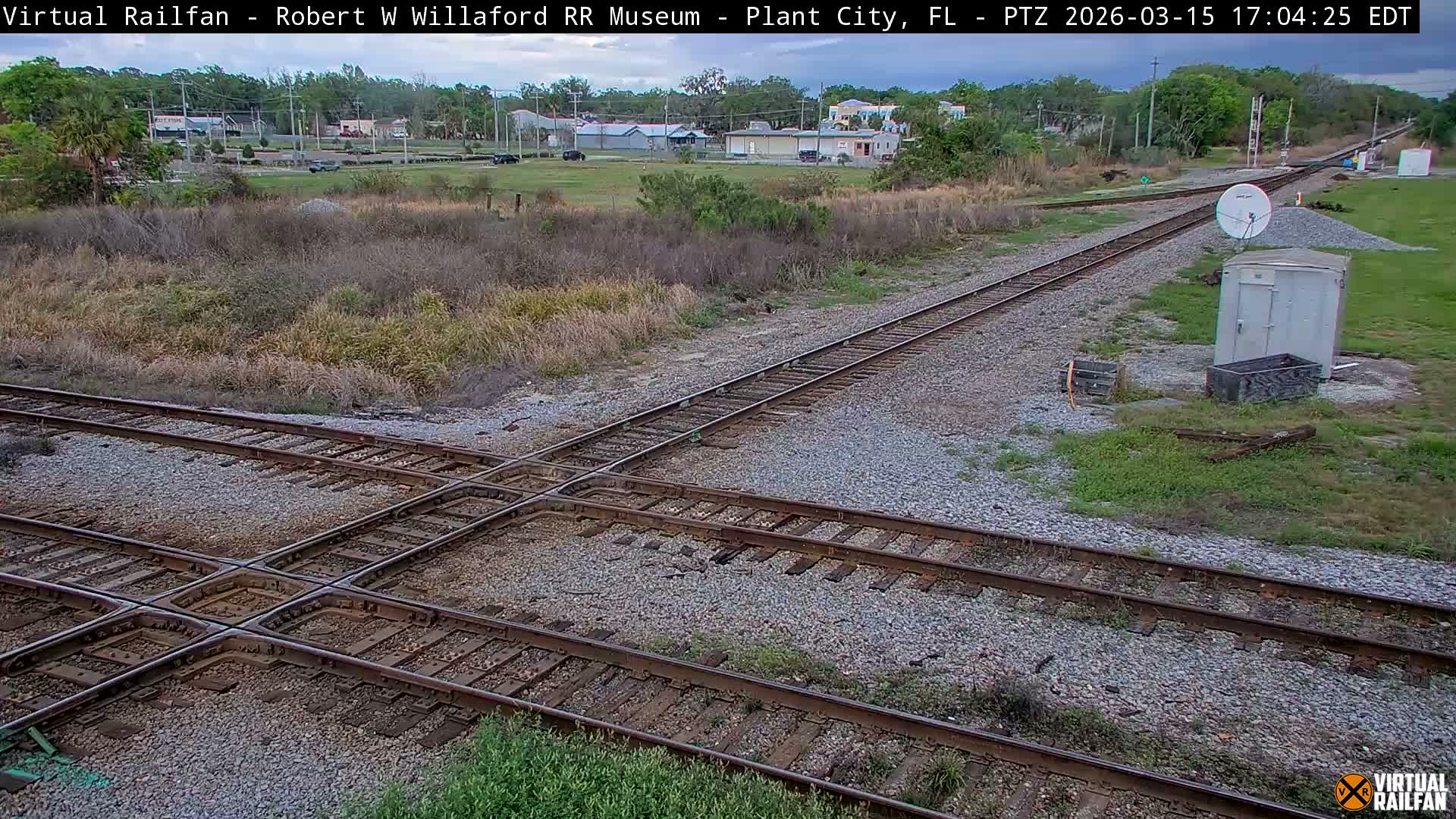 Plant City Railroad Junction & Crossing Live Cam - Plant City, Hillsborough, Florida, USA