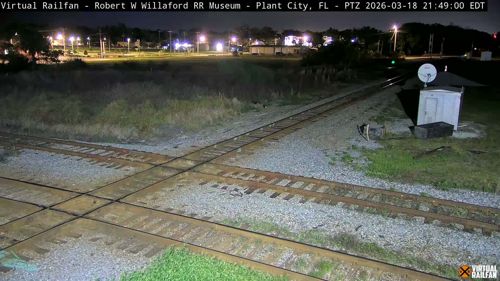 Plant City Railroad Junction & Crossing Live Cam - Plant City, Hillsborough, Florida, USA