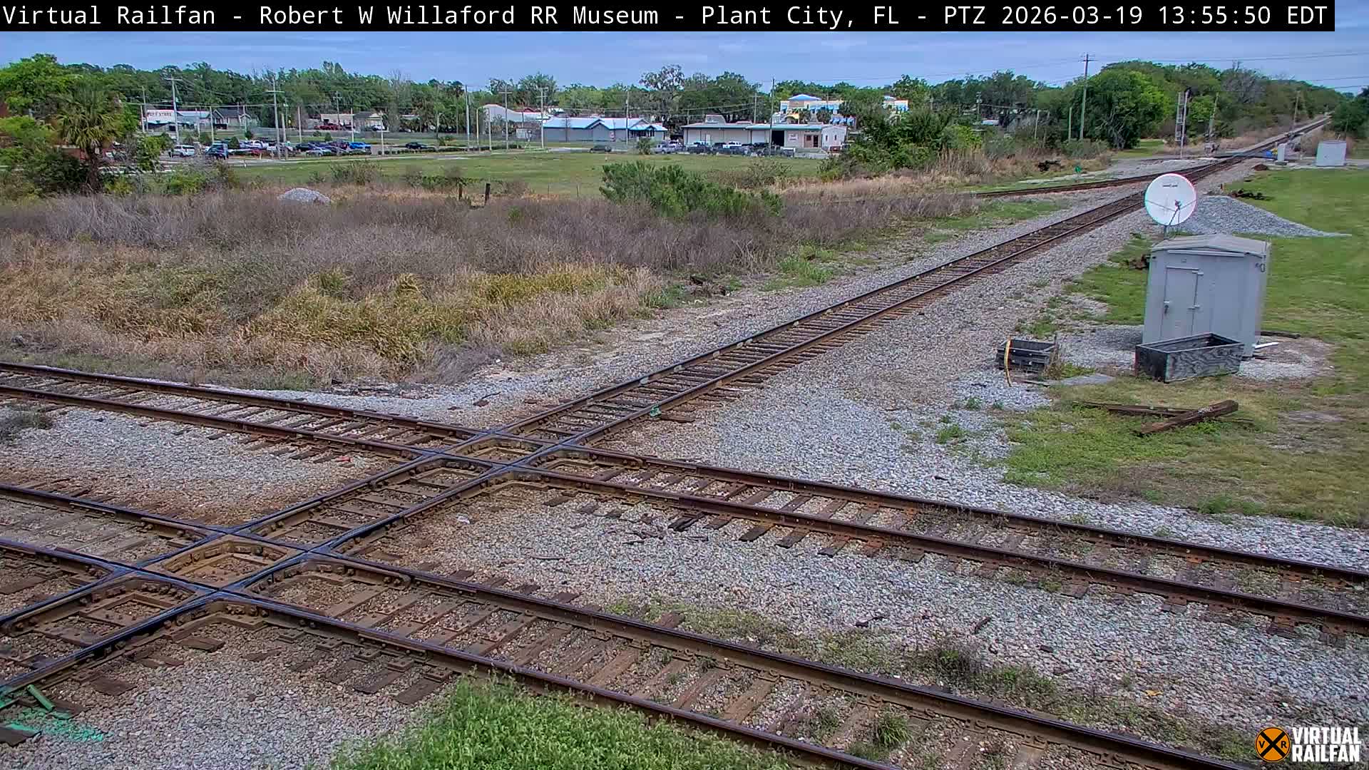 Plant City Railroad Junction & Crossing Live Cam - Plant City, Hillsborough, Florida, USA