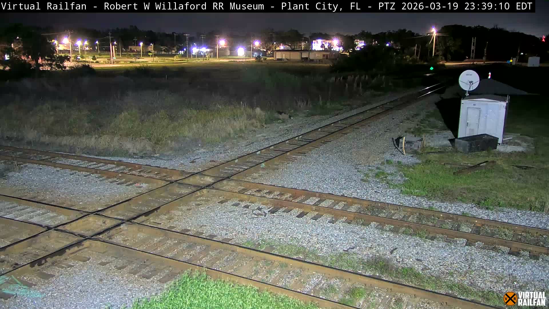 Plant City Railroad Junction & Crossing Live Cam - Plant City, Hillsborough, Florida, USA