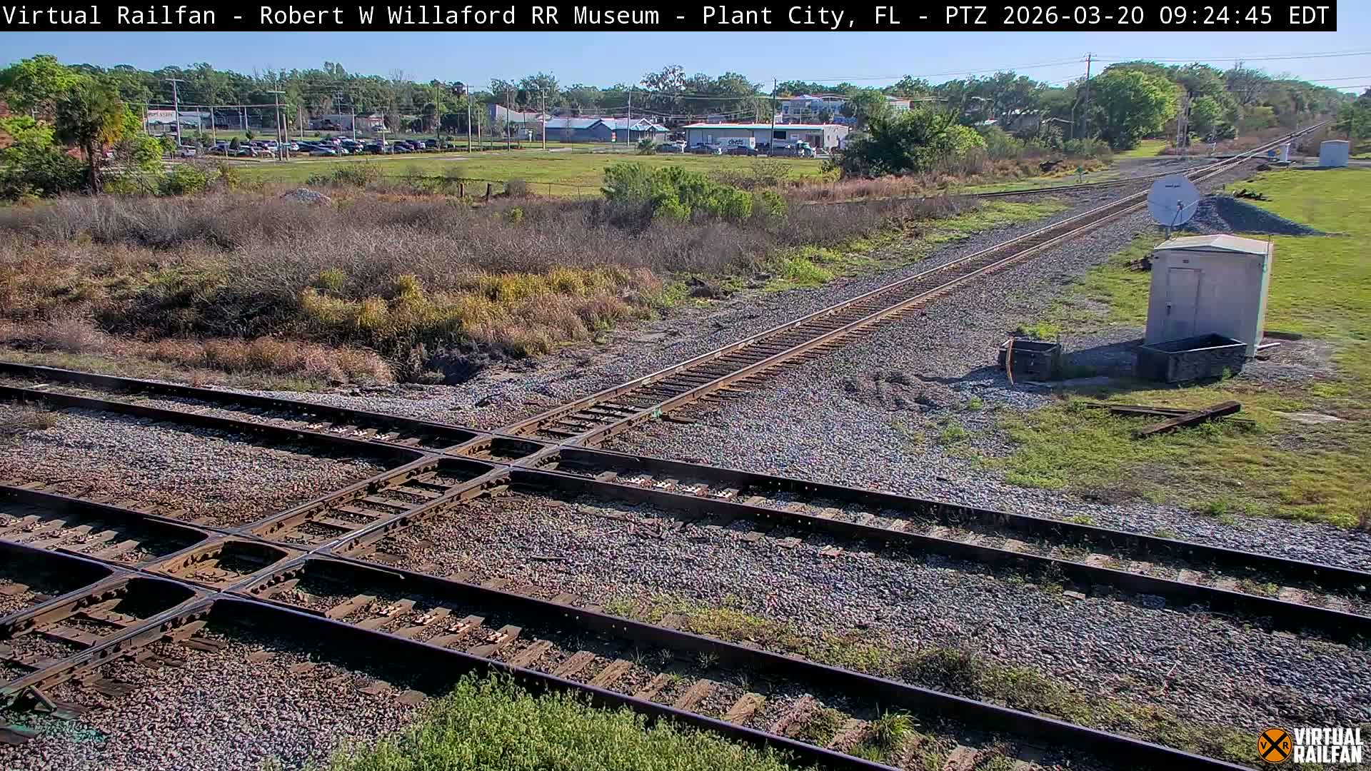 Plant City Railroad Junction & Crossing Live Cam - Plant City, Hillsborough, Florida, USA