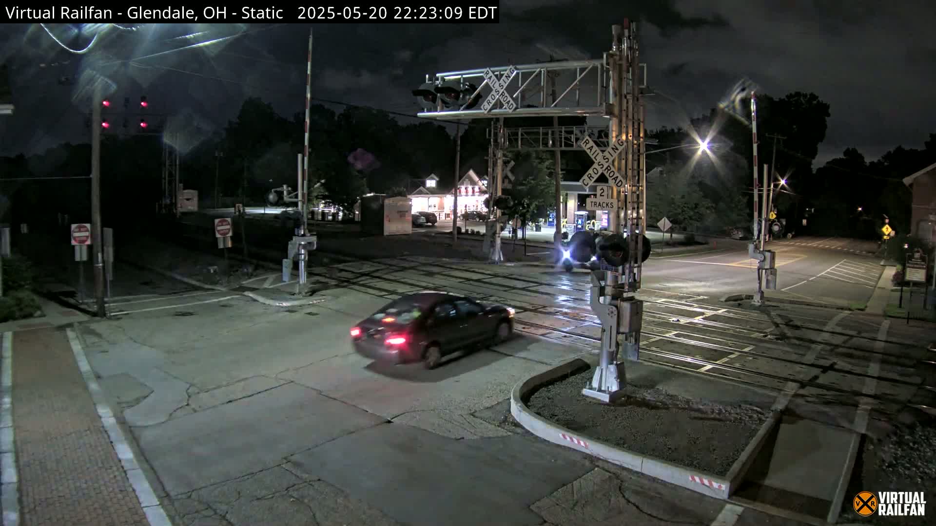 Glendale Railroad Crossing & Junction Live Cam - Glendale, Hamilton, Ohio, USA