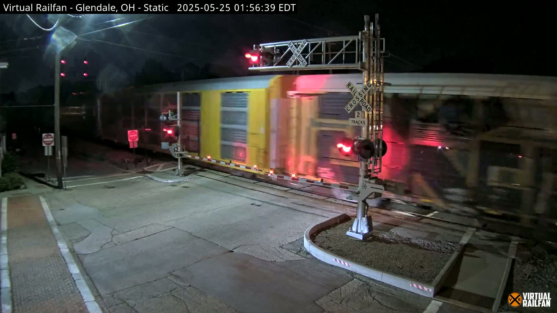 Glendale Railroad Crossing & Junction Live Cam - Glendale, Hamilton, Ohio, USA