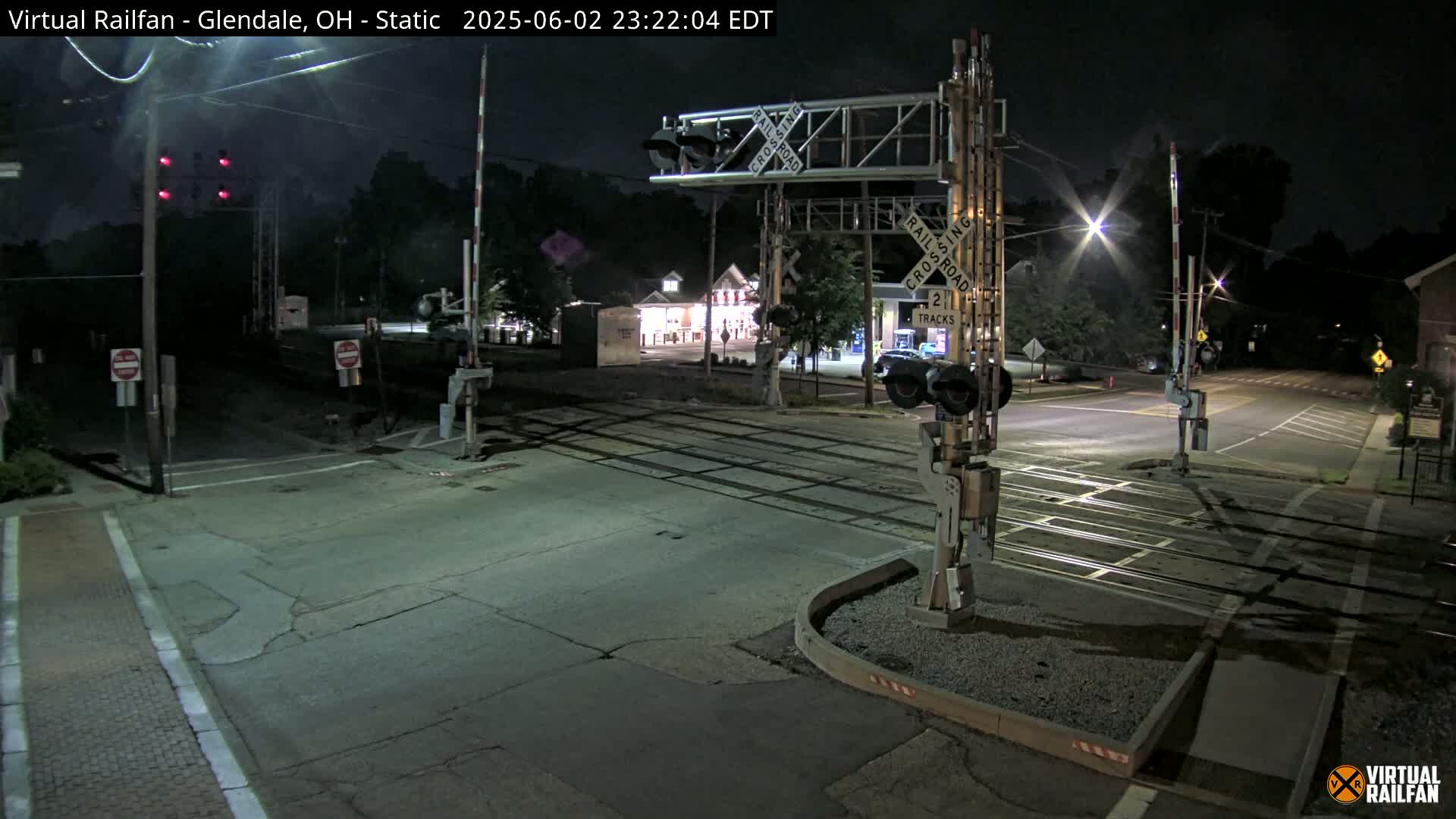 Glendale Railroad Crossing & Junction Live Cam - Glendale, Hamilton, Ohio, USA