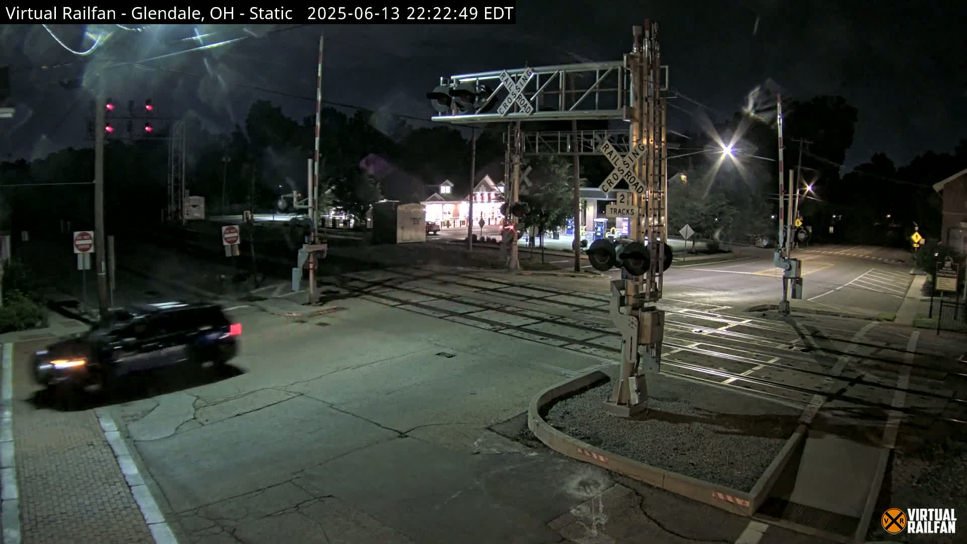 Glendale Railroad Crossing & Junction Live Cam - Glendale, Hamilton, Ohio, USA