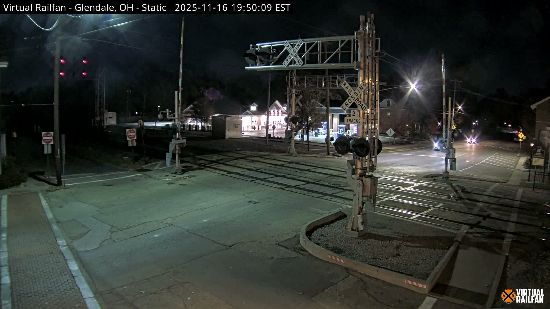 Glendale Railroad Crossing & Junction Live Cam - Glendale, Hamilton, Ohio, USA