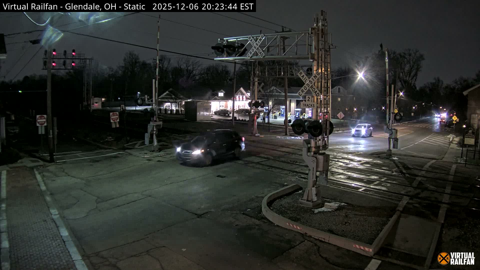 Glendale Railroad Crossing & Junction Live Cam - Glendale, Hamilton, Ohio, USA