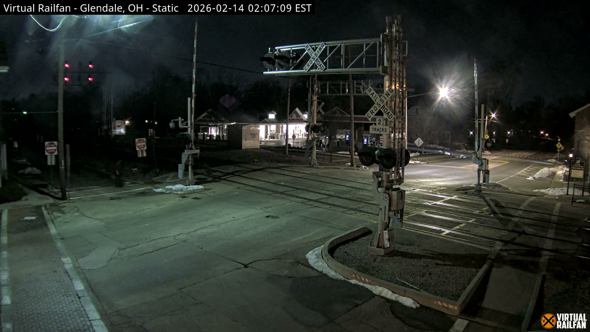 Glendale Railroad Crossing & Junction Live Cam - Glendale, Hamilton, Ohio, USA