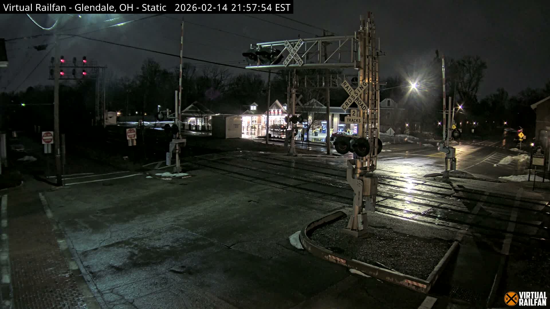 Glendale Railroad Crossing & Junction Live Cam - Glendale, Hamilton, Ohio, USA