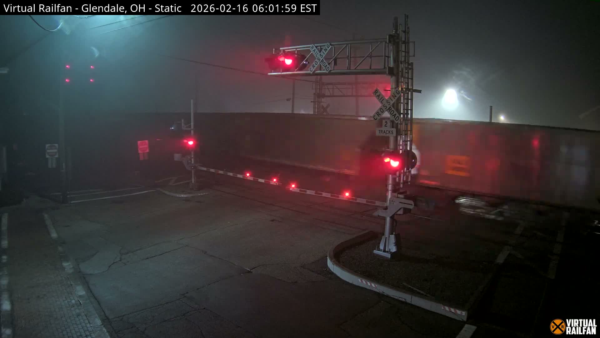 Glendale Railroad Crossing & Junction Live Cam - Glendale, Hamilton, Ohio, USA