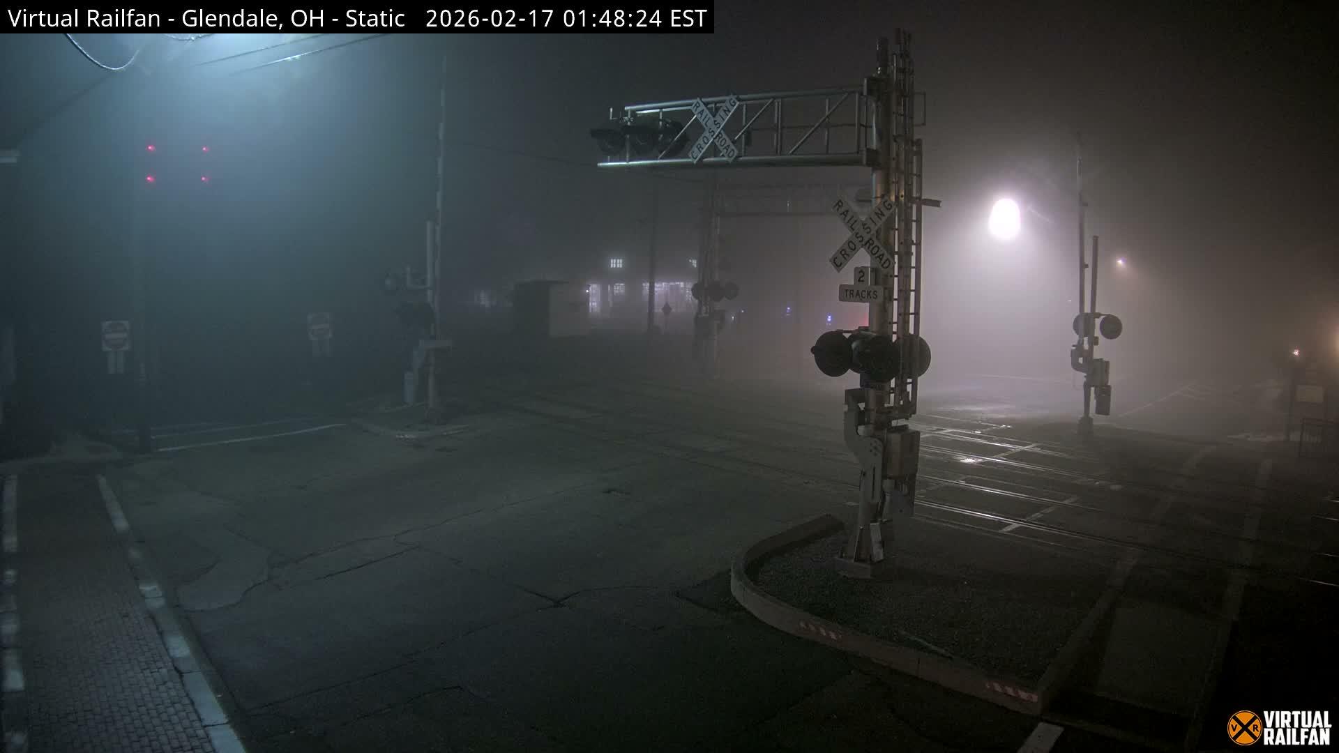 Glendale Railroad Crossing & Junction Live Cam - Glendale, Hamilton, Ohio, USA