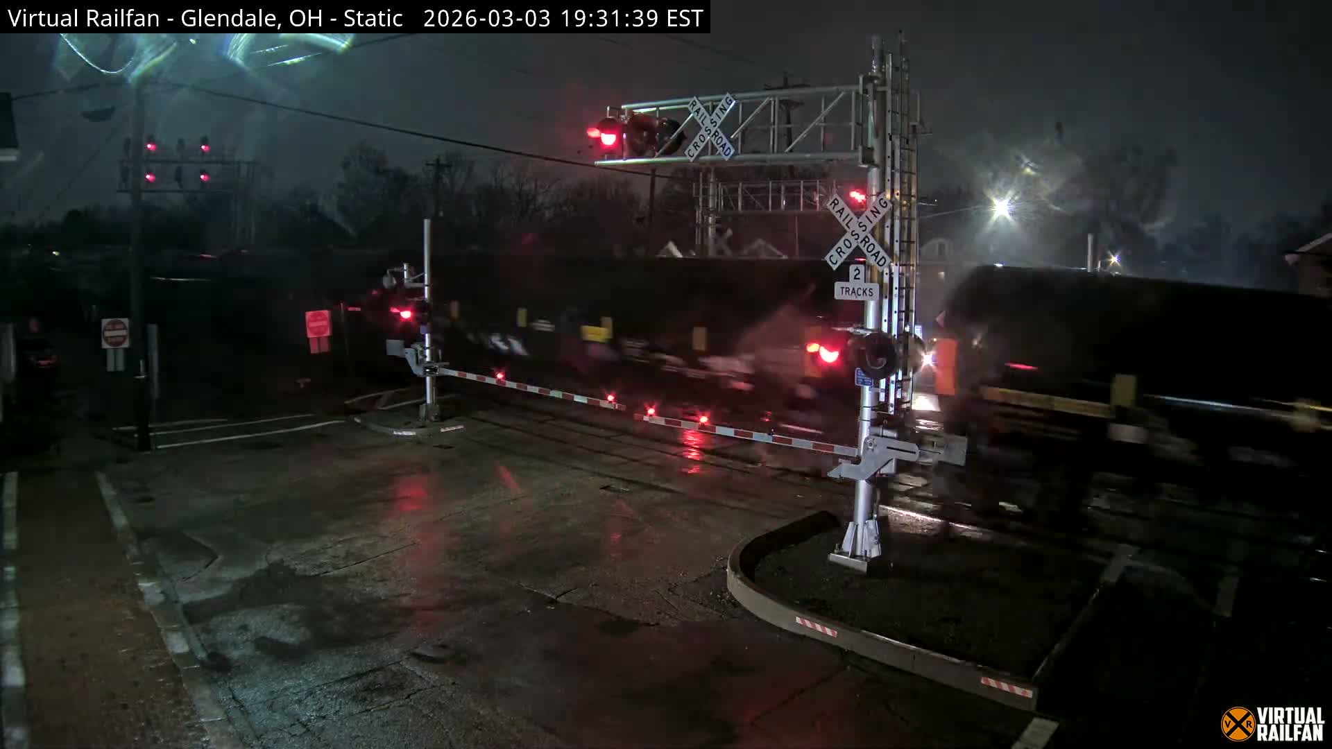 Glendale Railroad Crossing & Junction Live Cam - Glendale, Hamilton, Ohio, USA