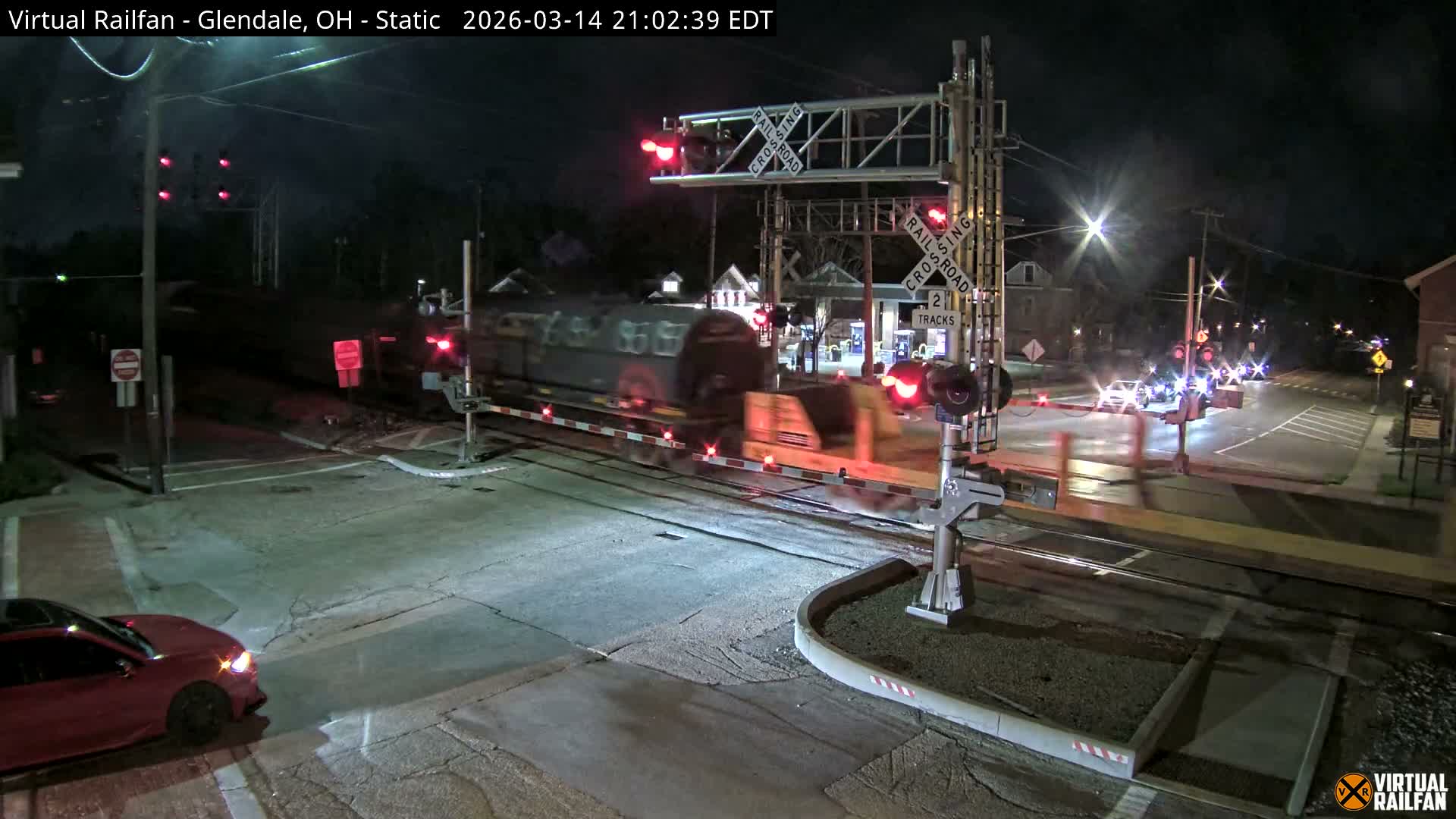 Glendale Railroad Crossing & Junction Live Cam - Glendale, Hamilton, Ohio, USA